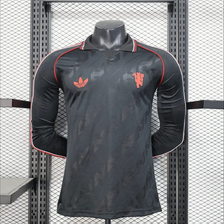 Maillots Homme Retro Manchester United 25/26 Noir S-XXL